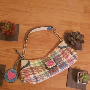 Dooney & Bourke Rainbow Plaid Bag